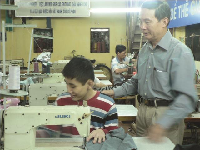 Vocational training for people with disabilities - ảnh 1